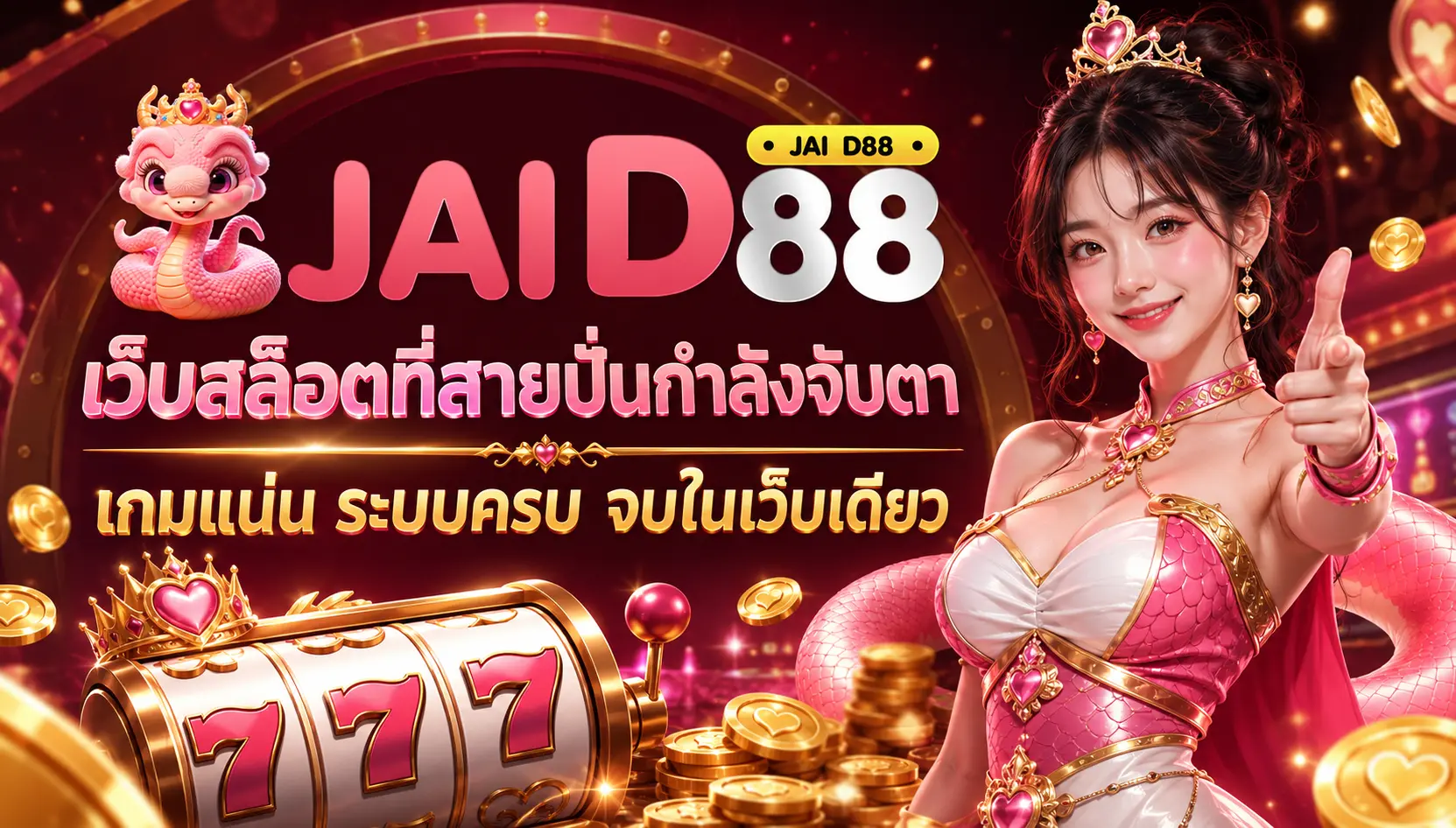 jaid88 เว็บสล็อตที่สายปั่นกำลังจับตา เกมแน่น ระบบครบ จบในเว็บเดียว
