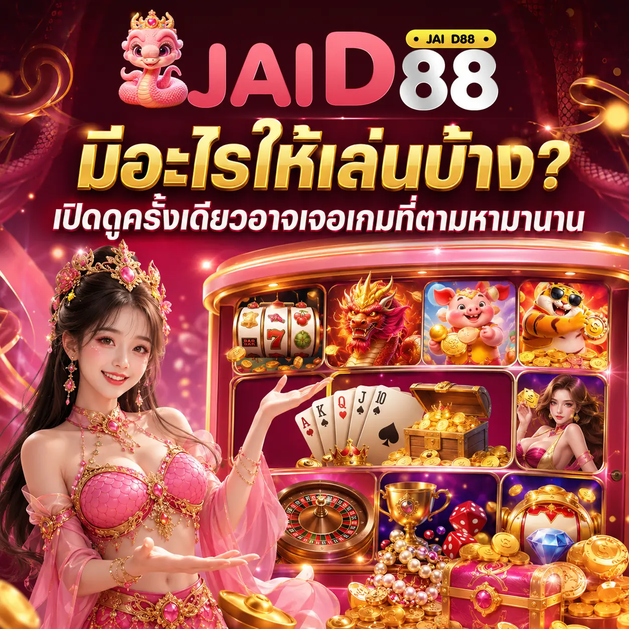 jaid88 มีอะไรให้เล่นบ้าง? เปิดดูครั้งเดียวอาจเจอเกมที่ตามหามานาน
