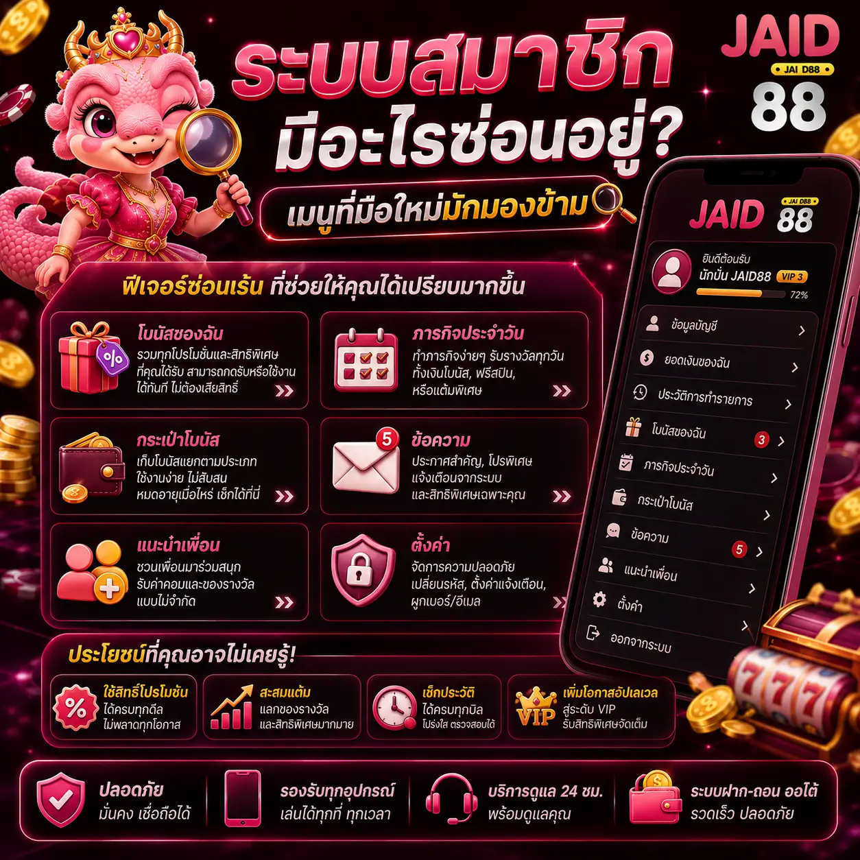 ระบบสมาชิกมีอะไรซ่อนอยู่? เมนูที่มือใหม่มักมองข้าม